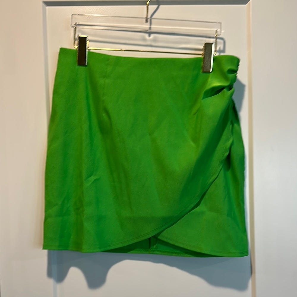 ASOS Green Mini Skirt
